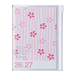 MARK'S EUROPE Agenda sept 2026-déc 2027 A6 Patterns , Cherry Blossom 15,5x11,5cm