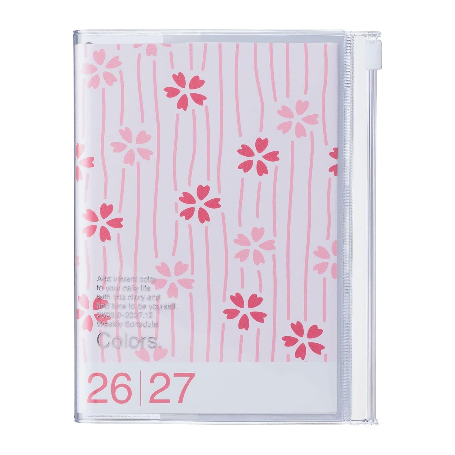 MARK'S EUROPE Agenda sept 2026-déc 2027 A6 Patterns , Cherry Blossom 15,5x11,5cm