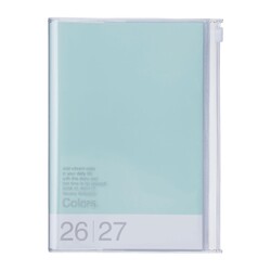 MARK'S EUROPE Agenda sept 2026-déc 2027 B6 Colors , Mint 18,6x13,8cm