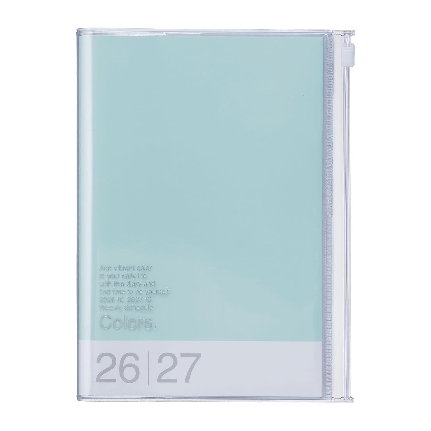 MARK'S EUROPE Agenda sept 2026-déc 2027 B6 Colors , Mint 18,6x13,8cm