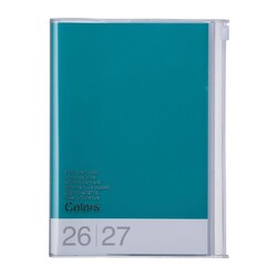 MARK'S EUROPE Agenda sept 2026-déc 2027 B6 Colors , Green 18,6x13,8cm