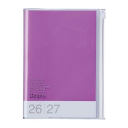 MARK'S EUROPE Agenda sept 2026-déc 2027 B6 Colors , Purple 18,6x13,8cm