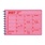 MARK'S EUROPE Notebook Calendar XS 12 mois 2027, Neon Pink 9x13,5cm