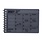 MARK'S EUROPE Notebook Calendar XS 12 mois 2027, Black 9x13,5cm