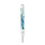 DUPONT S.T Stylo Bille - Initial - GEODE Bleu Chrome