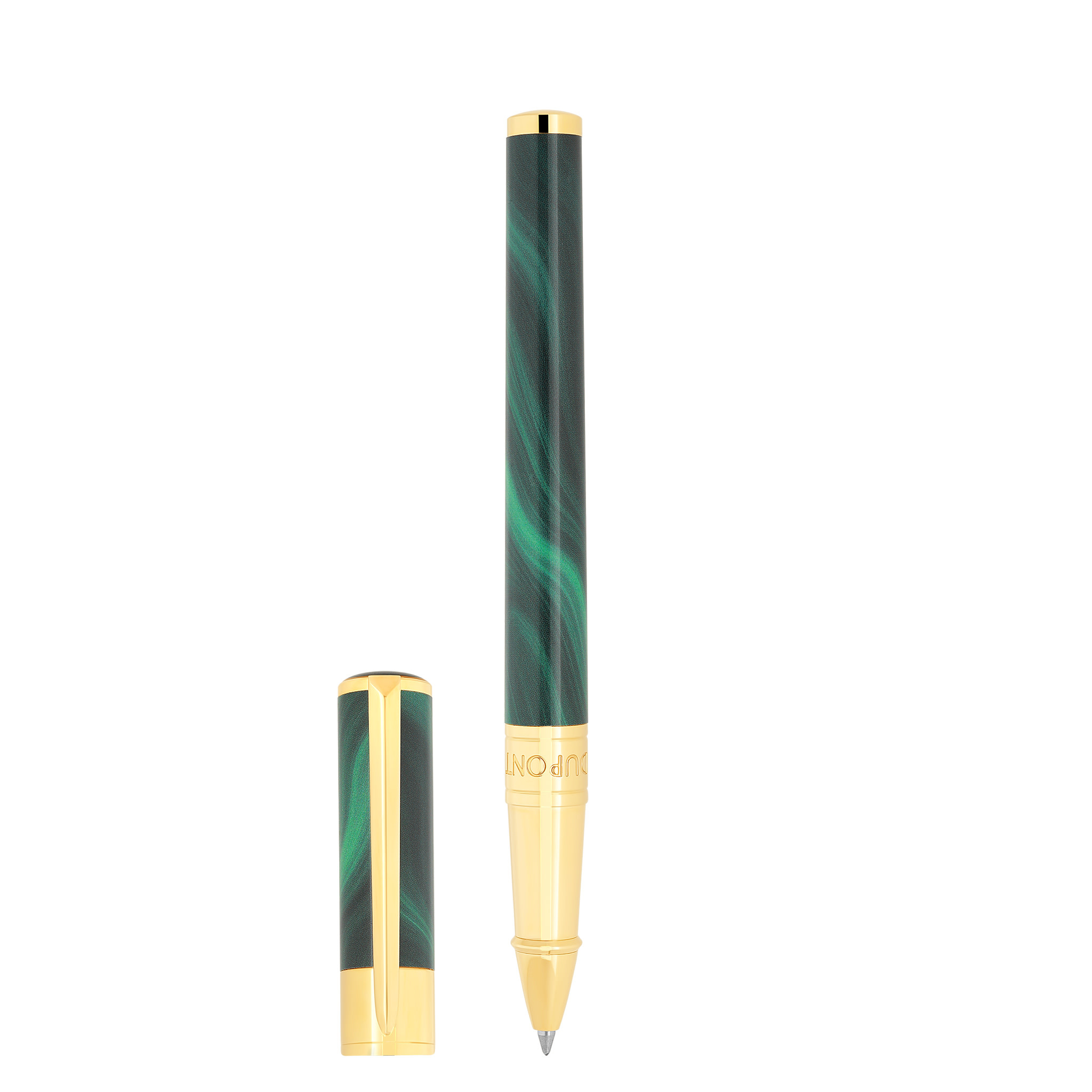 DUPONT S.T Stylo Roller - Initial - GEODE Vert