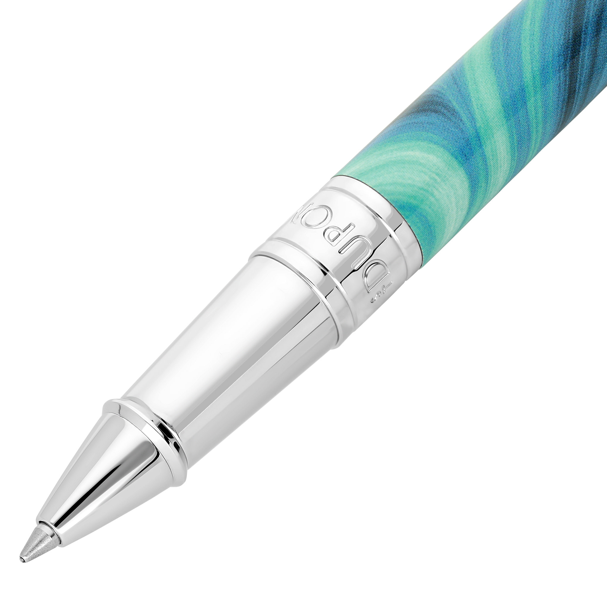 DUPONT S.T Stylo Roller - Initial - GEODE Bleu