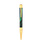 DUPONT S.T Stylo Bille - Initial - GEODE Vert Chrome