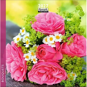 Calendriers 16x16 2027 Bouquets