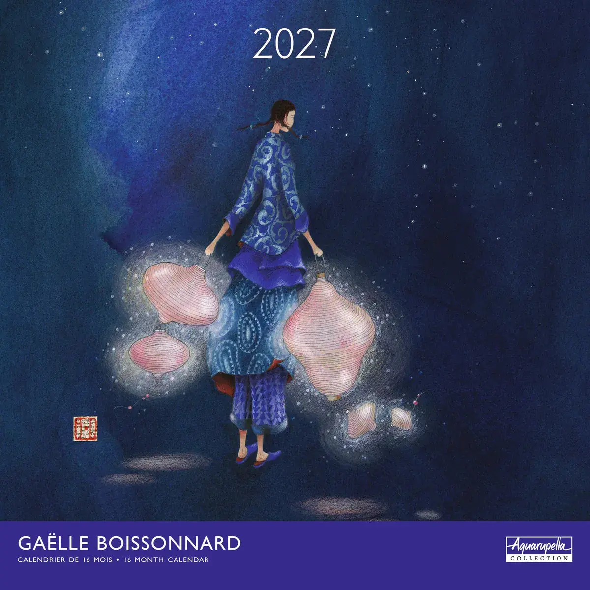Calendriers 30x30 Illus. 2027 G. Boissonnard - Traverser la nuit