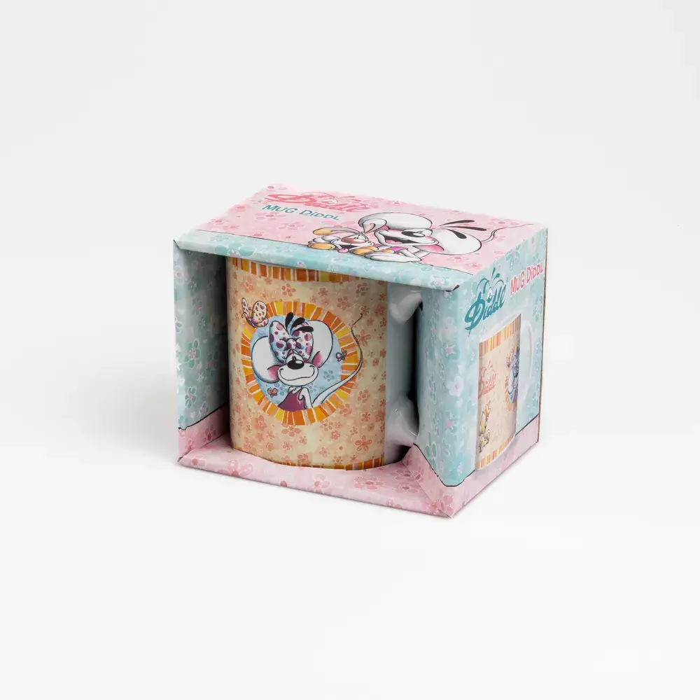 DIDDL Mug modèles aléatoire  9,8×9,4×13,3cm