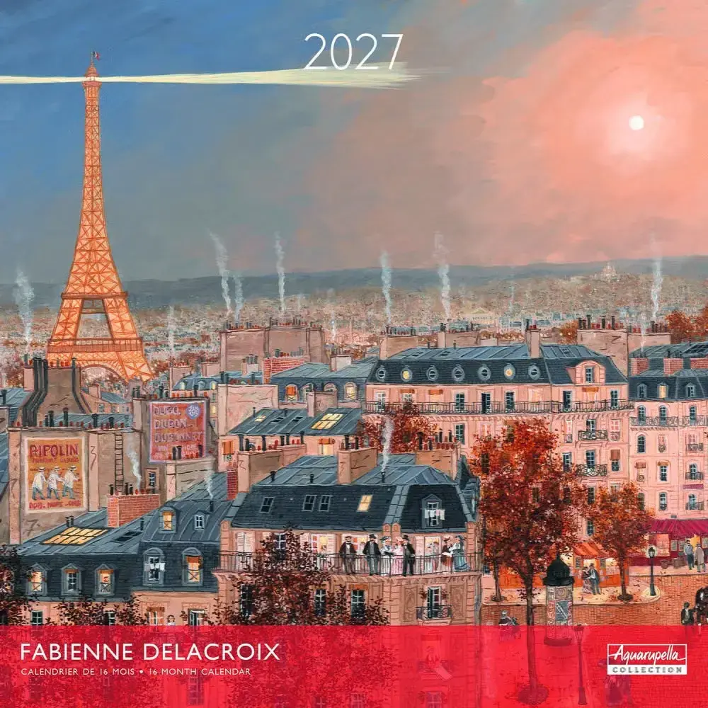 7704 - Calendriers 30x30 Illus. 2027 Fabienne Delacroix