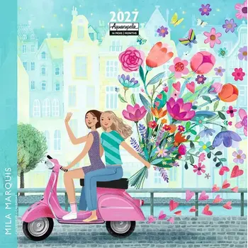 Calendriers 16x16 illustr 2027 Mila Marquis
