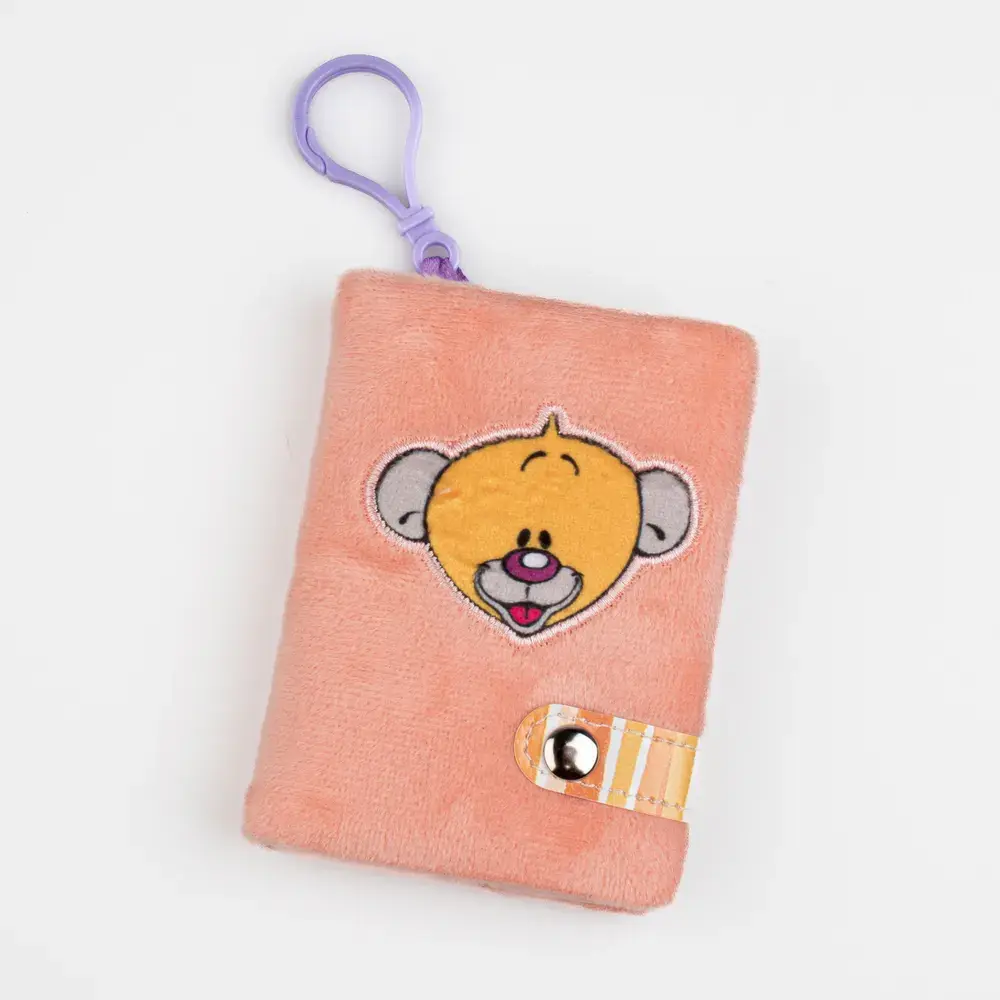 DIDDL Cahier A7 peluche 7,5×2×10,5 cm modèles aléatoires