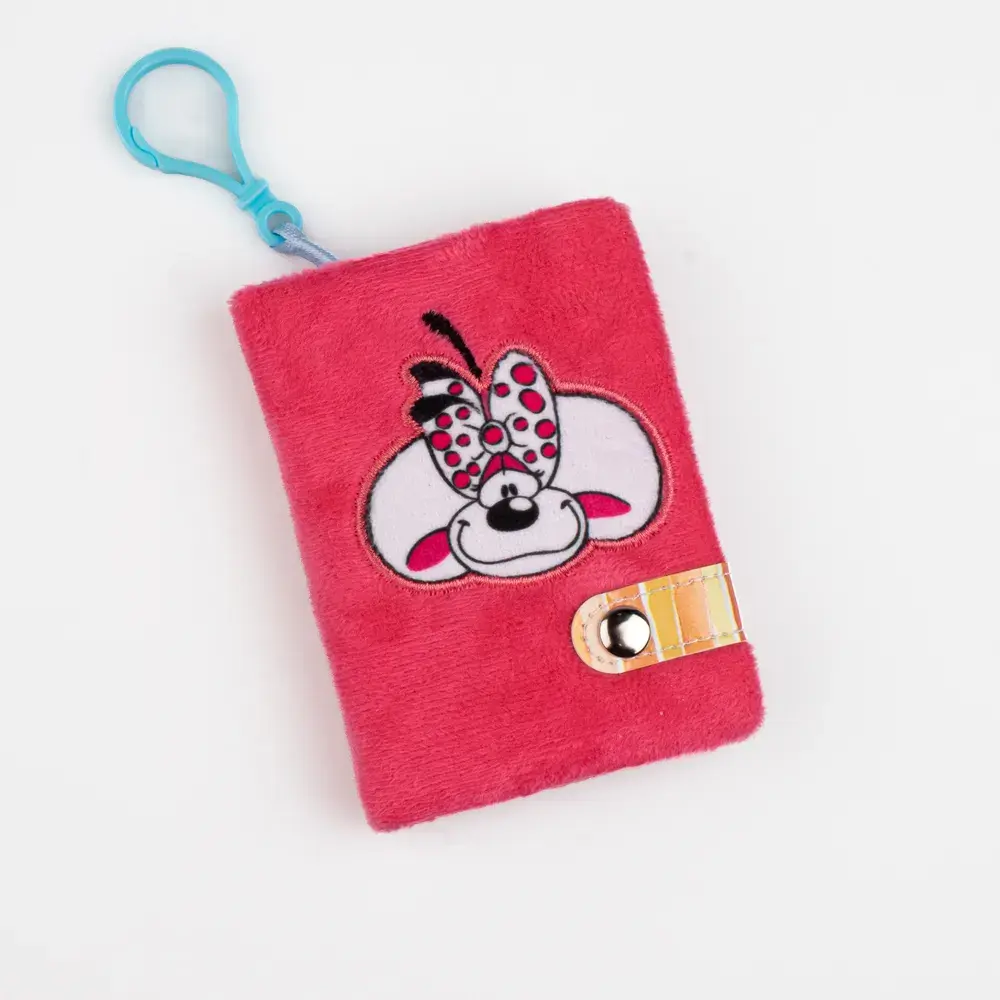 DIDDL Cahier A7 peluche 7,5×2×10,5 cm modèles aléatoires