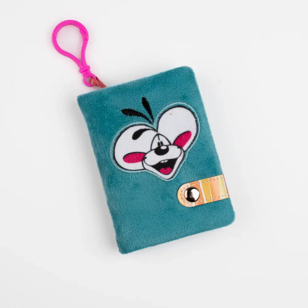 DIDDL Cahier A7 peluche 7,5×2×10,5 cm modèles aléatoires