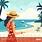 Calendriers 30x30 2027 Vacances retro