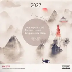 Calendriers 30x30 2027 Haïku