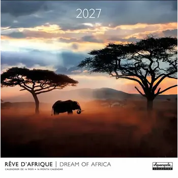 Calendriers 30x30 2027 Rêves d'Afrique