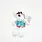 DIDDL Porte-clés peluche tenue summer 15cm