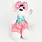 DIDDL Peluche Diddlina robe summer 30cm
