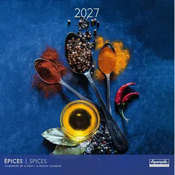 Calendriers 30x30 2027 Epices