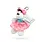 DIDDL Porte-clés peluche Diddlina robe summer 15cm