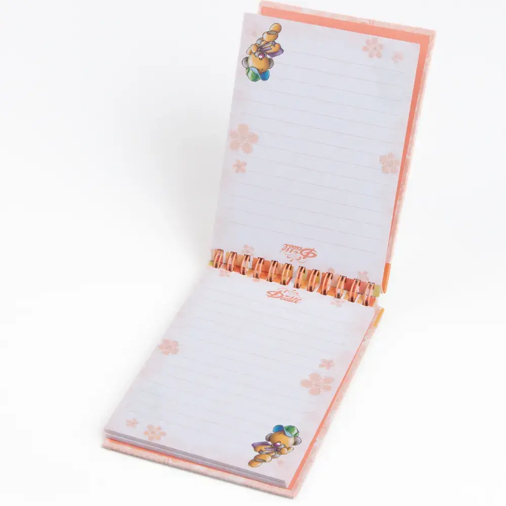 DIDDL Carnet A6 spirale 11×1,9×16cm modèles aléatoires