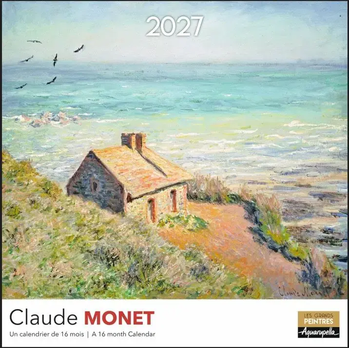 Calendriers 30x30 Museum 2027 Monet Claude