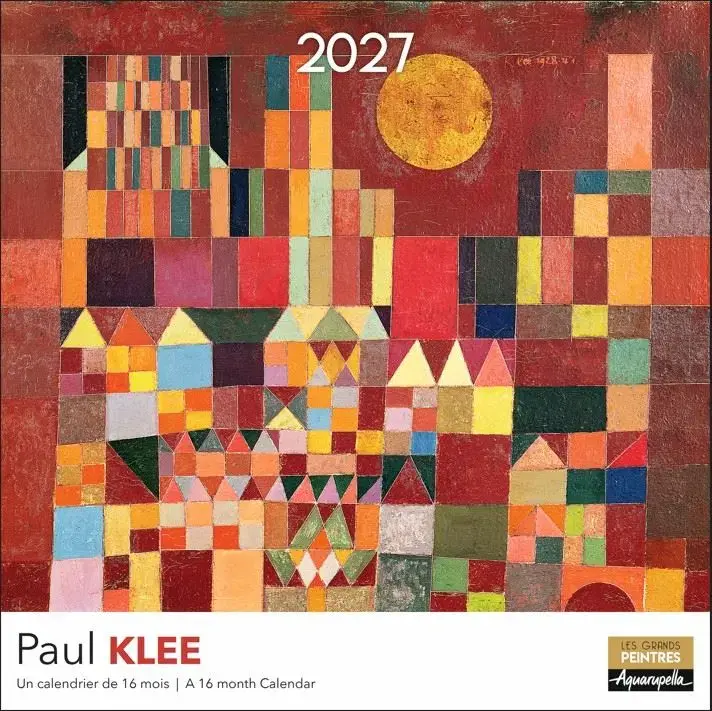Calendriers 30x30 Museum 2027 Klee Paul