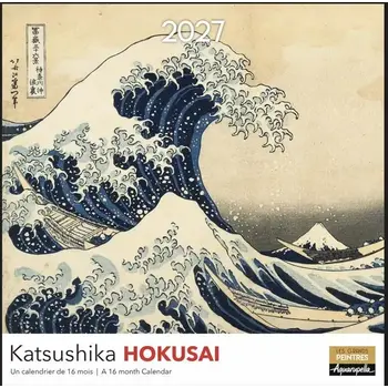Calendriers 30x30 Museum 2027 Hokusai Katsushika