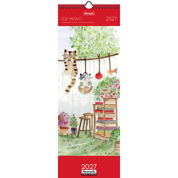 Calendriers Longs 16,5x41 2027 Sue Miano