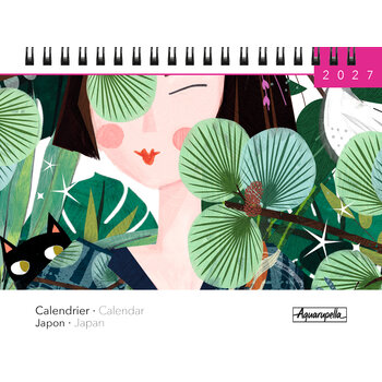 Calendriers Chevalet 18x13,5 2027 Japon