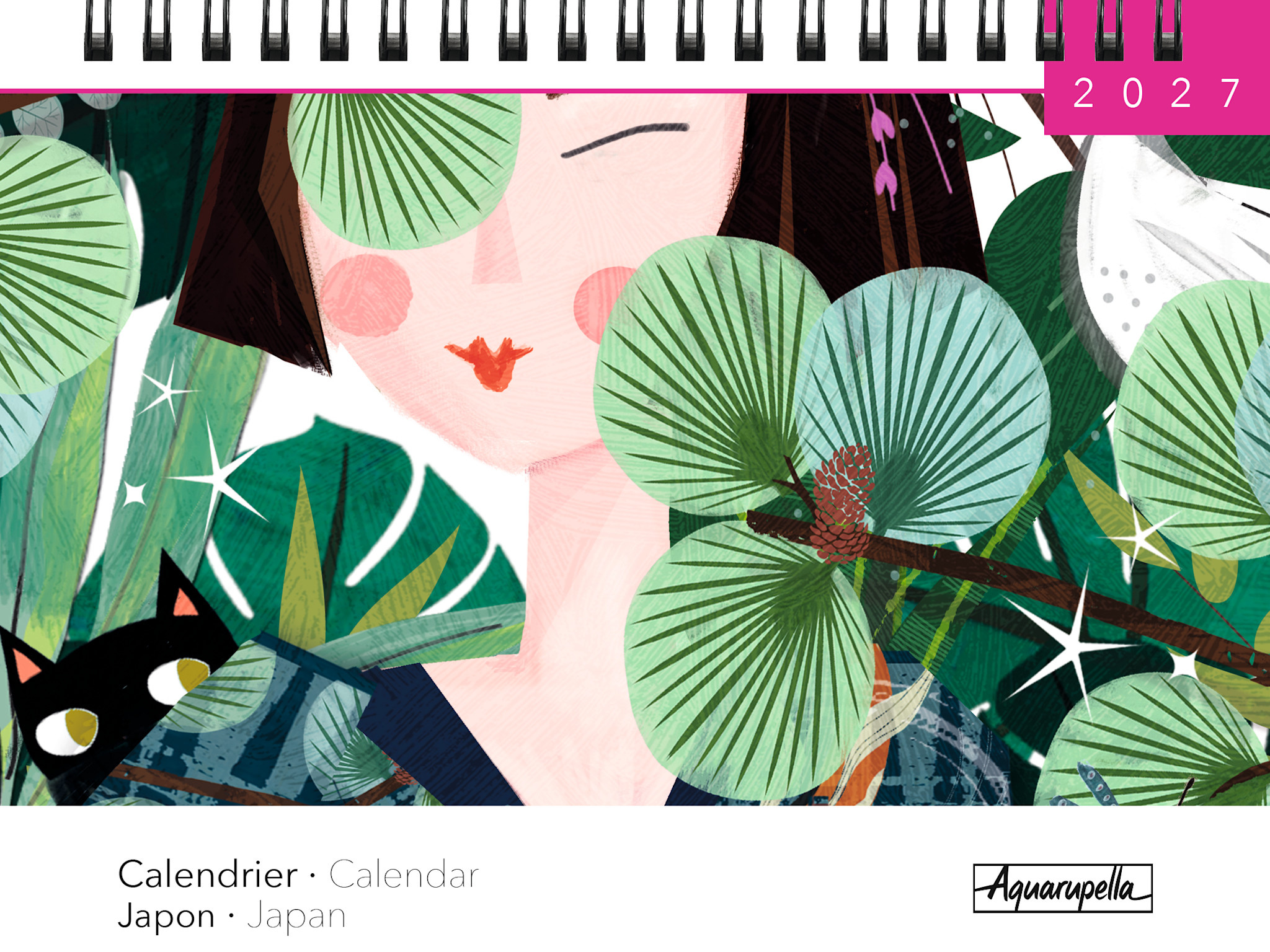 Calendriers Chevalet 18x13,5 2027 Japon