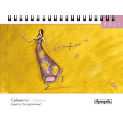Calendriers Chevalet 18x13,5 2027 Gaëlle Boissonnard - Sourire du vent