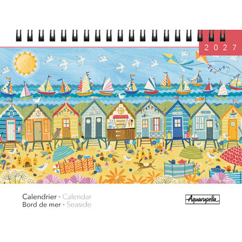 Calendriers Chevalet 18x13,5 2027 Bord de Mer