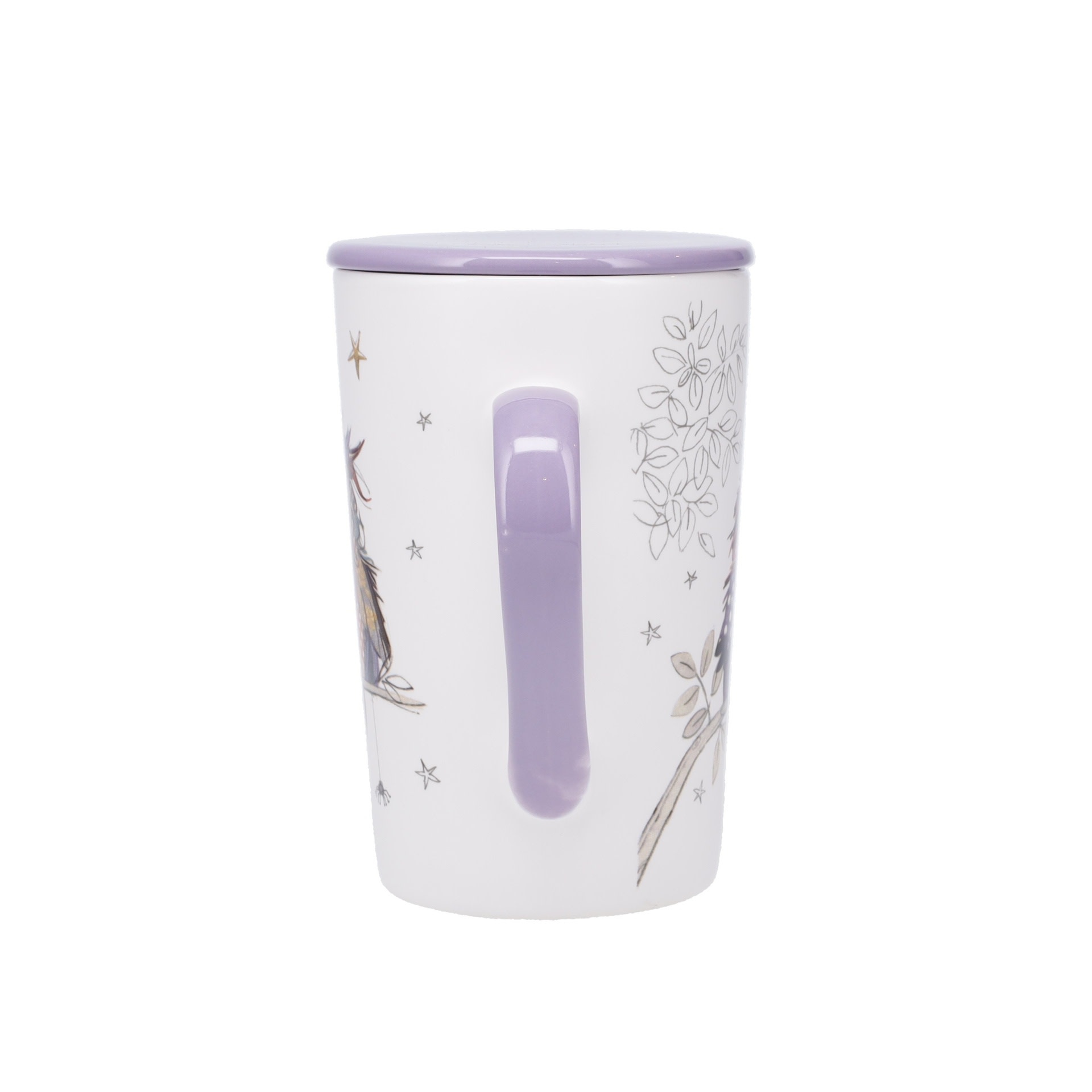 KIUB Mug Tisaniere Xl Conique Mat 435 Ml Kook Bebe Chouette