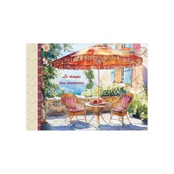 Mini Cahier Illustre 48 Pages 15 X 10 Cm - Vacances