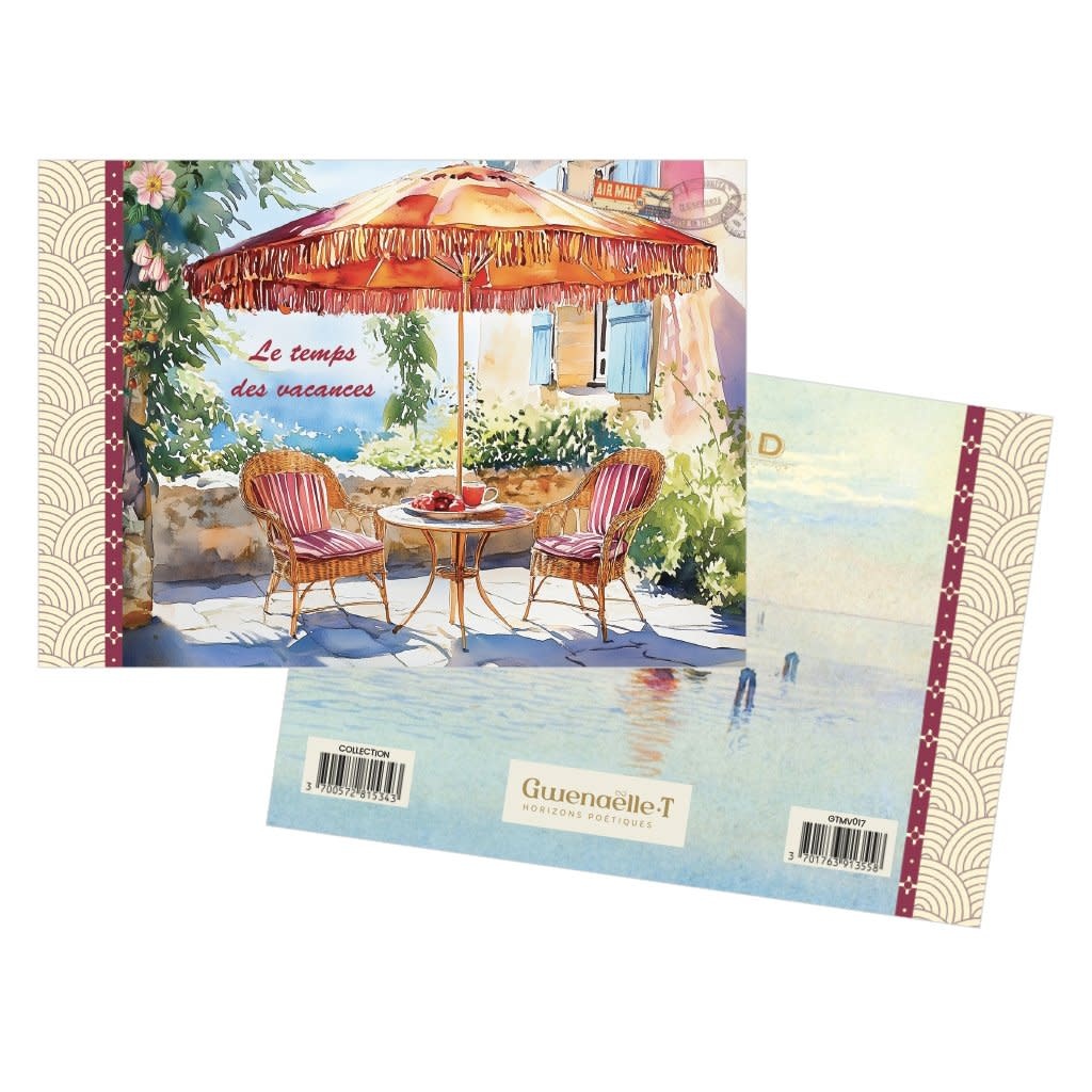 Mini Cahier Illustre 48 Pages 15 X 10 Cm - Vacances