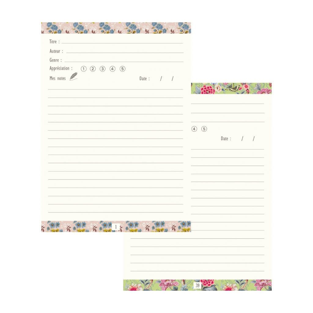 Cahier A Theme 48 Pages 15 X 21 Cm - Mes Lectures Theieres