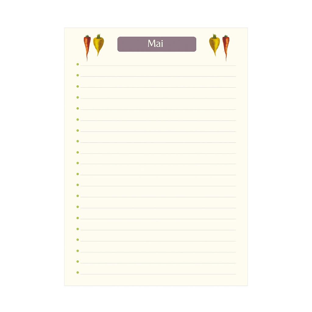 Cahier A Theme 48 Pages 15 X 21 Cm - Potager