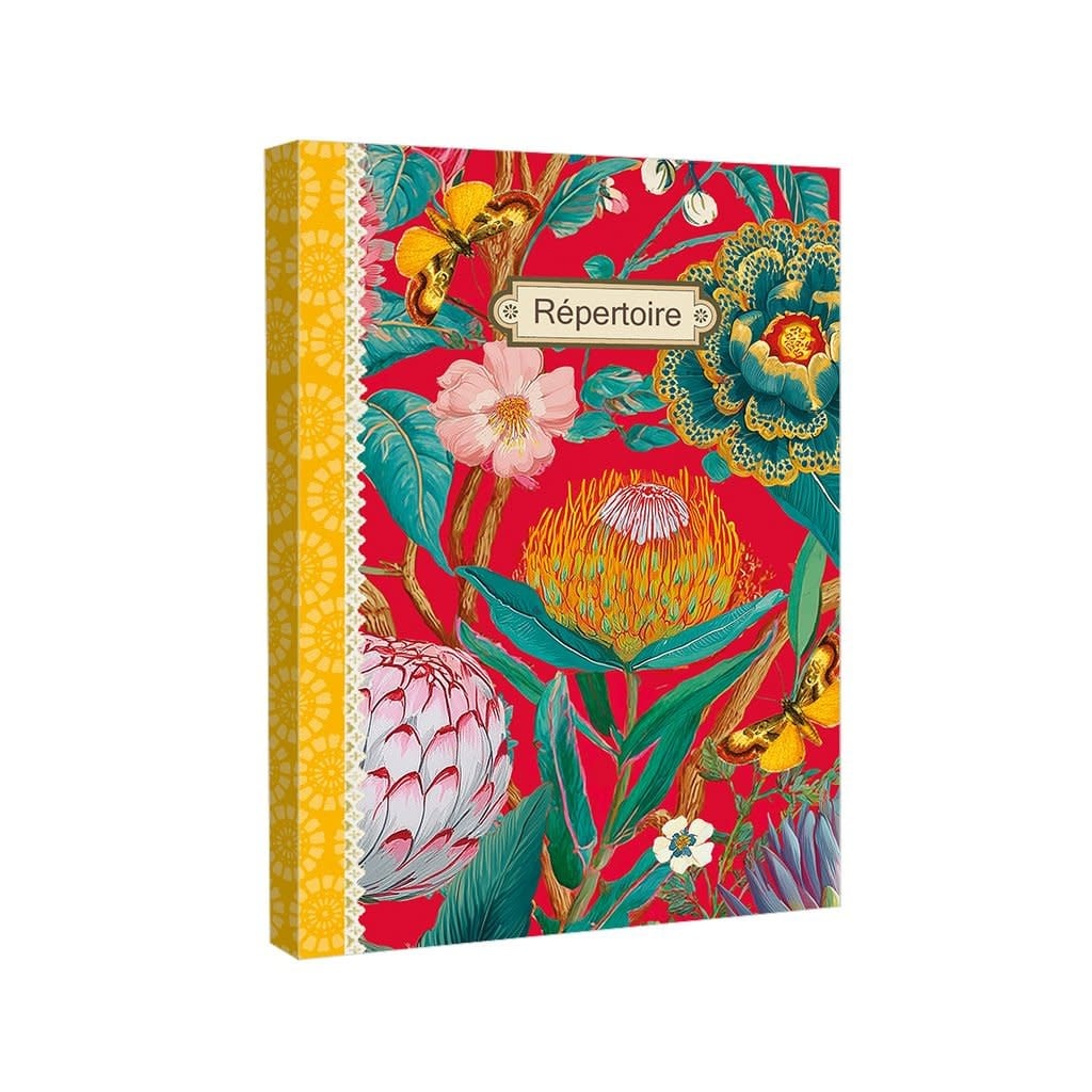 Repertoire Adresses 96 Pages 14.8 X 10.5 Cm - Pattern Papillon