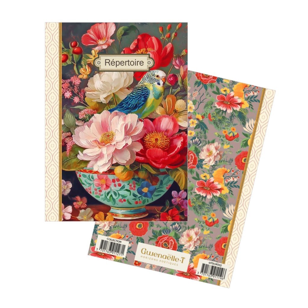 Repertoire Adresses 96 Pages 14.8 X 10.5 Cm - Perruche