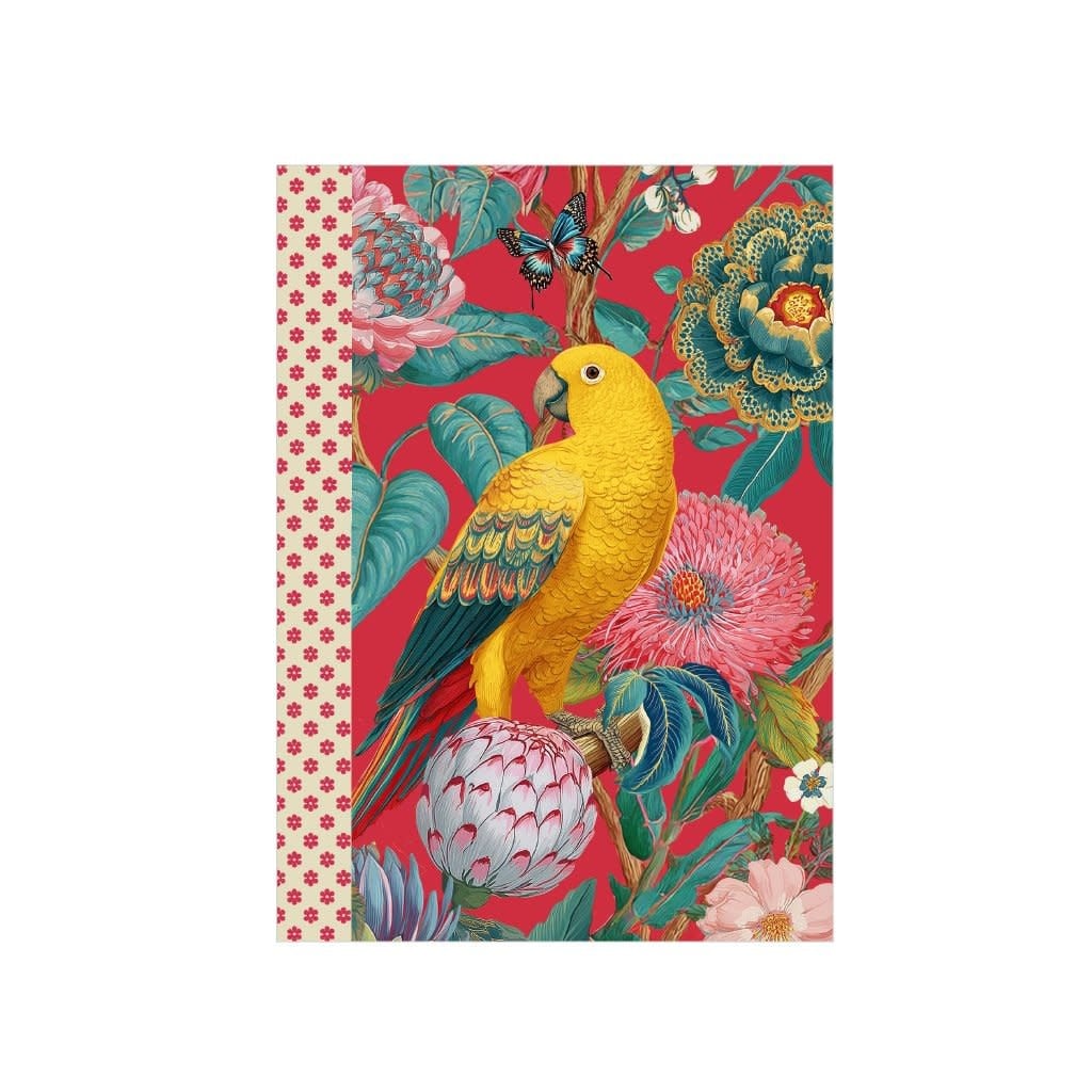 Carnet De Note 48 Pages 10.5 X 15 Cm - Perroquet