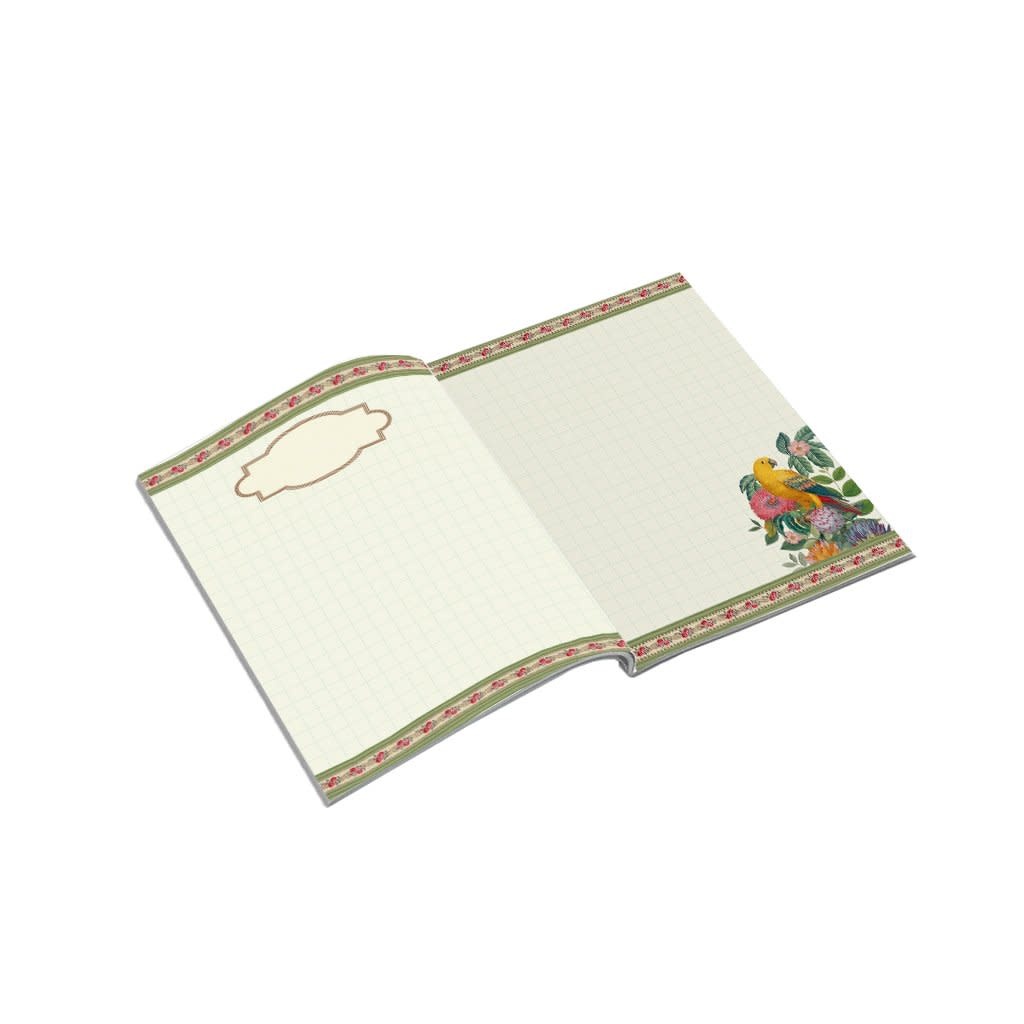 Carnet De Note 48 Pages 10.5 X 15 Cm - Perroquet