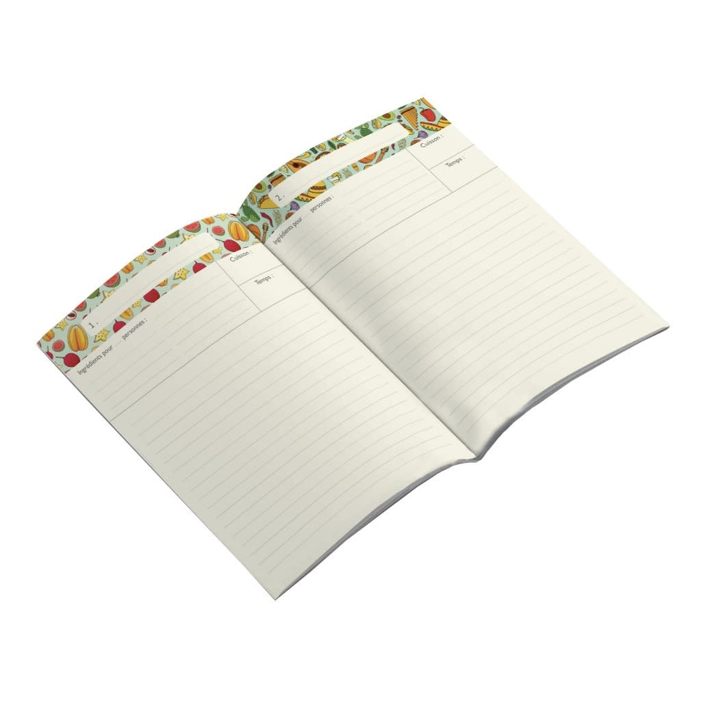 Cahier A Theme 48 Pages 15 X 21 Cm - Mes Recettes 2