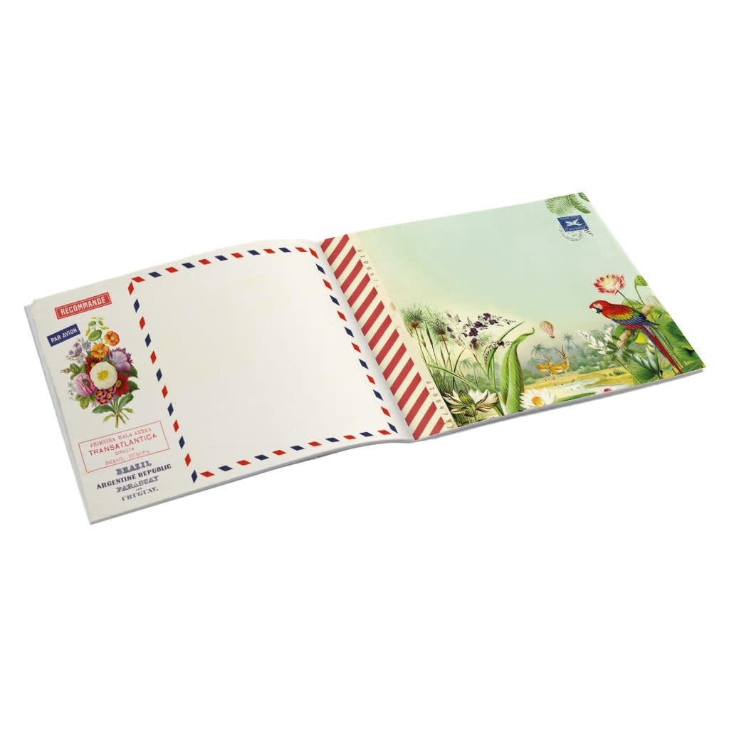 Mini Cahier Illustre 48 Pages 15 X 10 Cm - Perroquet