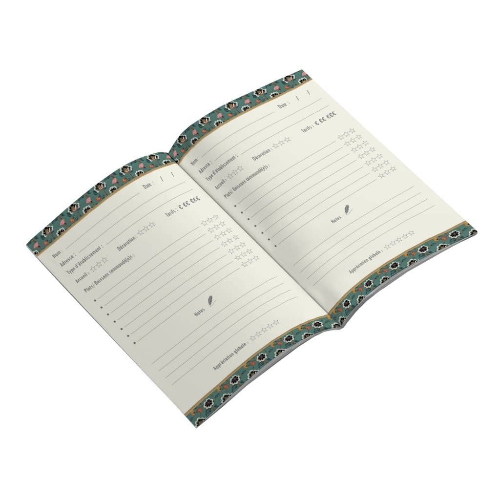 Cahier A Theme 48 Pages 15 X 21 Cm - Bonnes Adresses