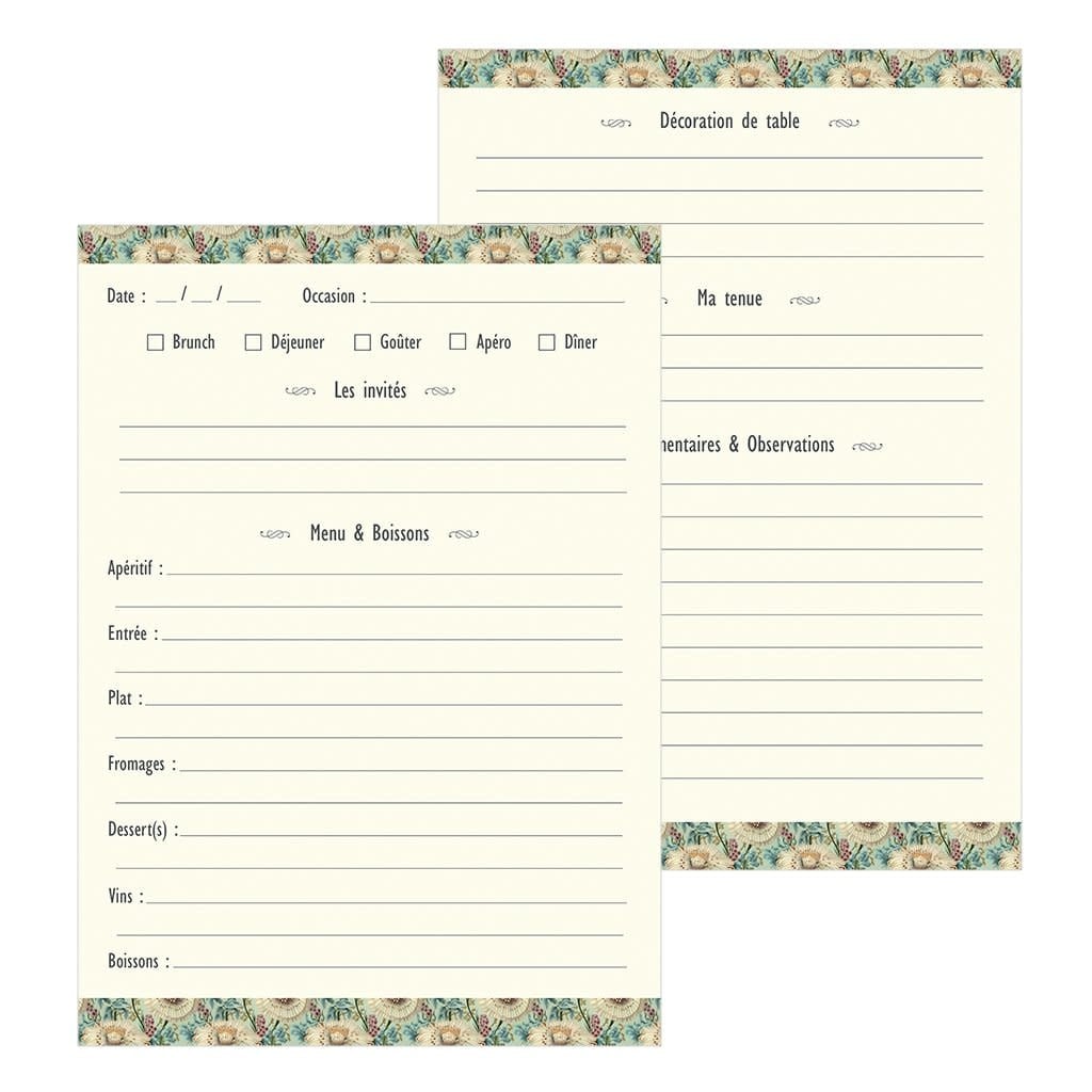 Cahier A Theme 48 Pages 15 X 21 Cm - Mes Invitations