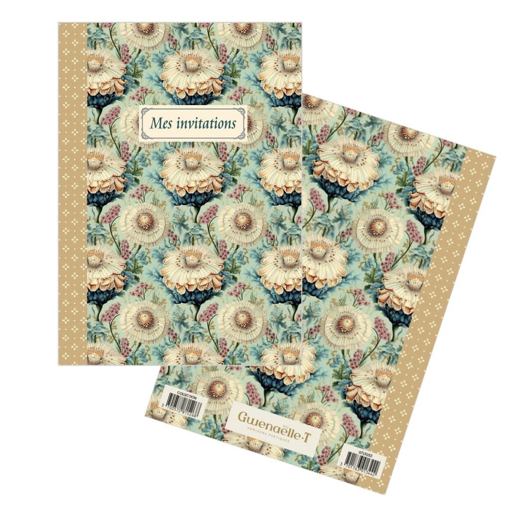 Cahier A Theme 48 Pages 15 X 21 Cm - Mes Invitations